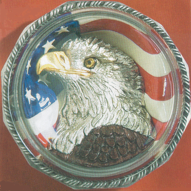 THE ALL AMERICAN EAGLE PAPERWEIGHT - Click Image to Close